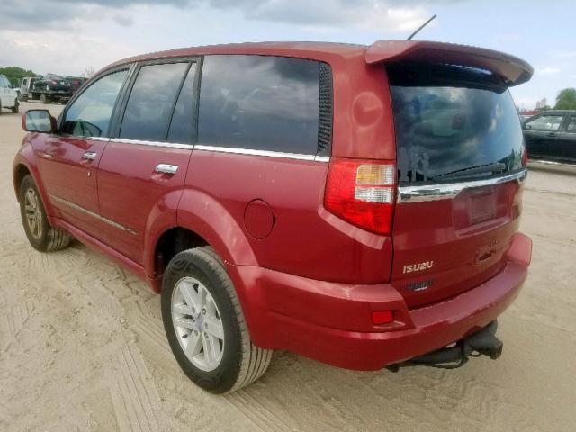 4S2DE58YX44600649 - 2004 ISUZU AXIOM XS Qırmızı foto 3