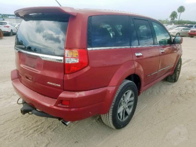 4S2DE58YX44600649 - 2004 ISUZU AXIOM XS Qırmızı foto 4