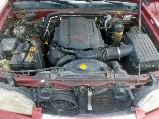 4S2DE58YX44600649 - 2004 ISUZU AXIOM XS Qırmızı foto 7