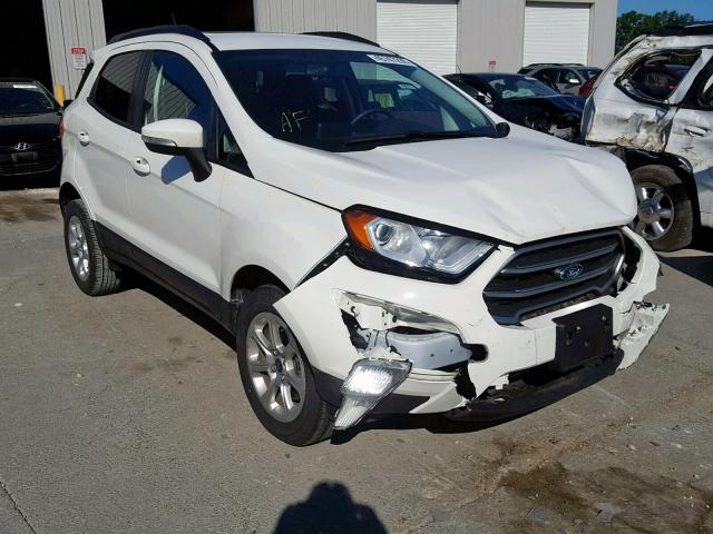 MAJ6P1UL4JC188978 - 2018 FORD ECOSPORT S WHITE photo 1