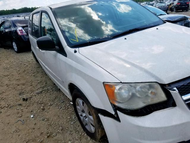 2D4RN4DG9BR793365 - 2011 DODGE GRAND CARA WHITE photo 9