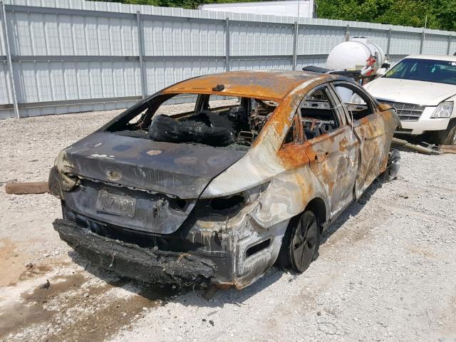 KMHEC4A4XDA069960 - 2013 HYUNDAI SONATA HYB BURN photo 4