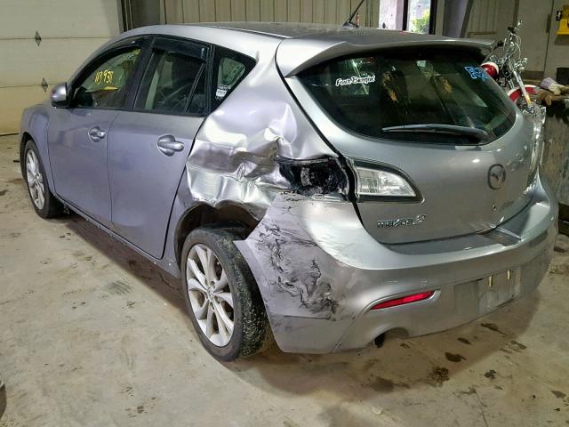 JM1BL1K64B1405802 - 2011 MAZDA 3 S GRAY photo 3