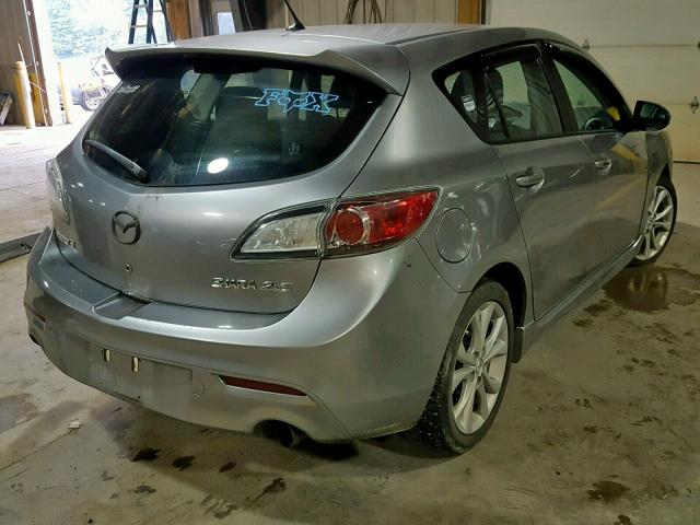 JM1BL1K64B1405802 - 2011 MAZDA 3 S GRAY photo 4