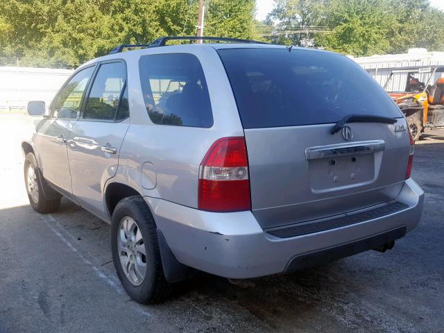 2HNYD18653H544381 - 2003 ACURA MDX TOURIN SILVER photo 3