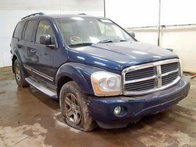 1D4HB58D64F148998 - 2004 DODGE DURANGO LI BLUE photo 1