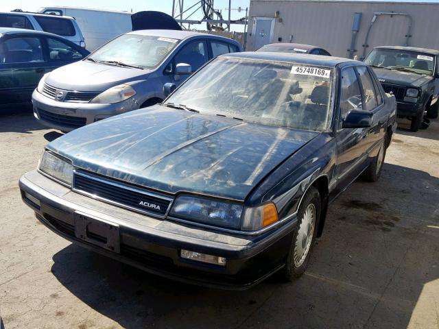 JH4KA4677LC012245 - 1990 ACURA LEGEND LS GREEN photo 2