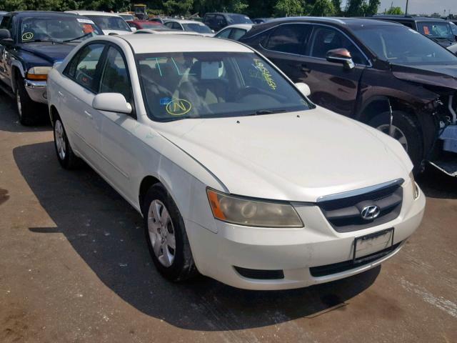 KMHET46CX6A106668 - 2006 HYUNDAI SONATA GL WHITE photo 1