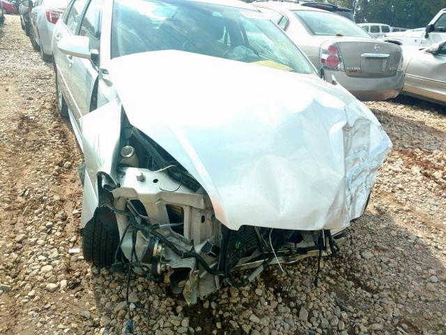 2G1WC57M291315495 - 2009 CHEVROLET IMPALA 2LT SILVER photo 9