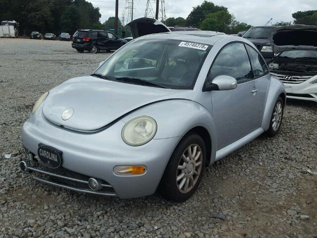 3VWCK31C75M400513 - 2005 VOLKSWAGEN NEW BEETLE 银色 照片 2