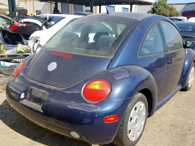 3VWBK21C83M409983 - 2003 VOLKSWAGEN NEW BEETLE ლურჯი ფოტო 4
