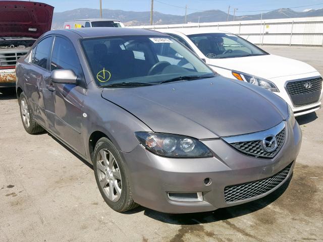 JM1BK32F271670899 - 2007 MAZDA 3 I GRAY photo 1