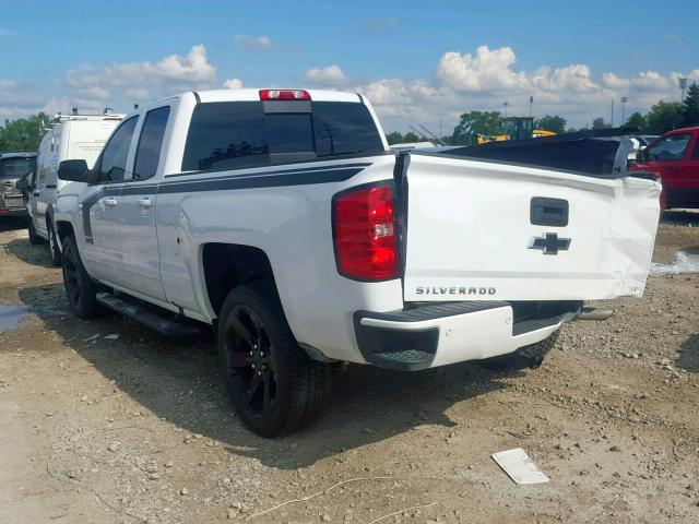 1GCVKREC3HZ383365 - 2017 CHEVROLET SILVERADO WHITE photo 3