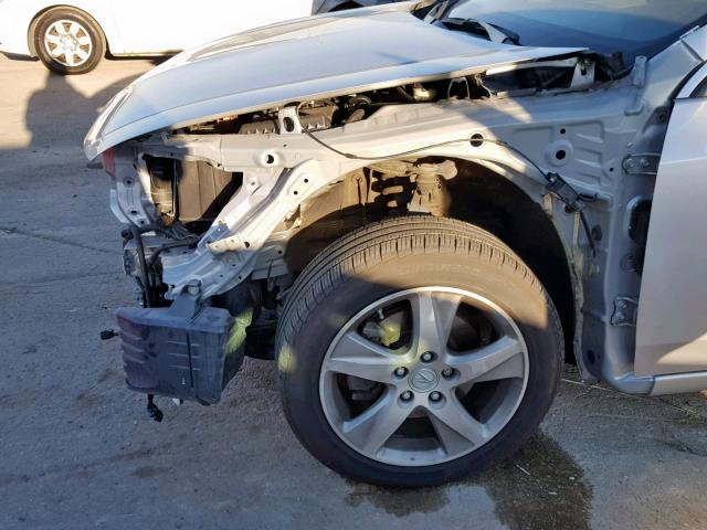 JH4CU2F6XCC012232 - 2012 ACURA TSX TECH SILVER photo 9