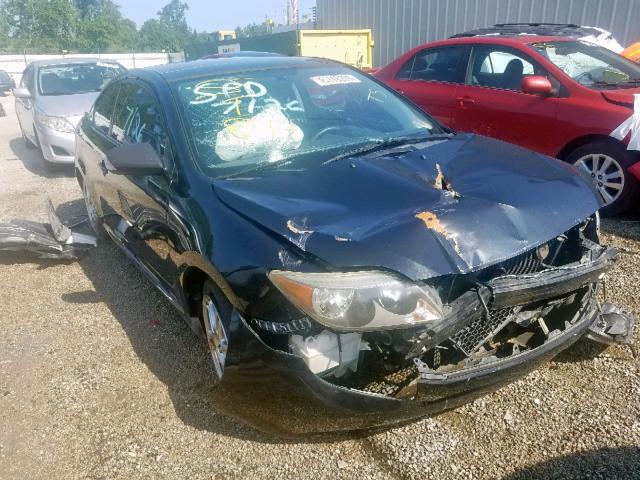 JTKDE177950040573 - 2005 TOYOTA SCION TC BLACK photo 1