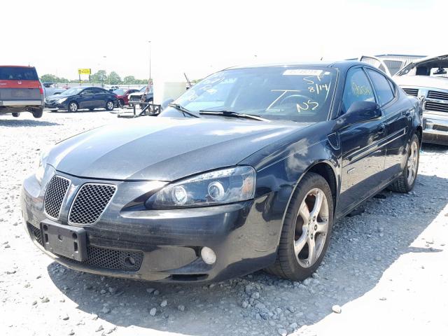 2G2WC58CX71203431 - 2007 PONTIAC GRAND PRIX BLACK photo 2