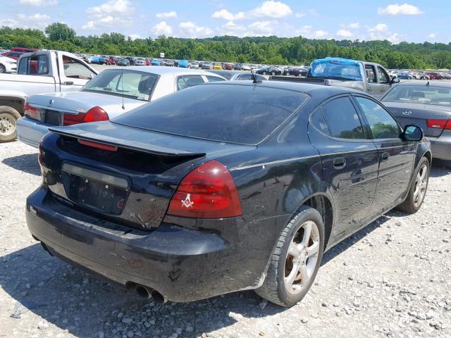 2G2WC58CX71203431 - 2007 PONTIAC GRAND PRIX BLACK photo 4