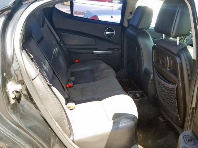 2G2WC58CX71203431 - 2007 PONTIAC GRAND PRIX BLACK photo 6