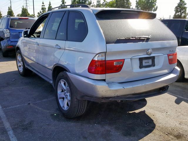 5UXFA135X6LY43438 - 2006 BMW X5 3.0I SILVER photo 3