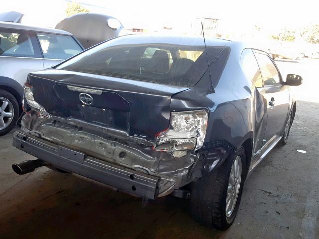 JTKJF5C70D3051794 - 2013 TOYOTA SCION TC ნაცრისფერი ფოტო 4