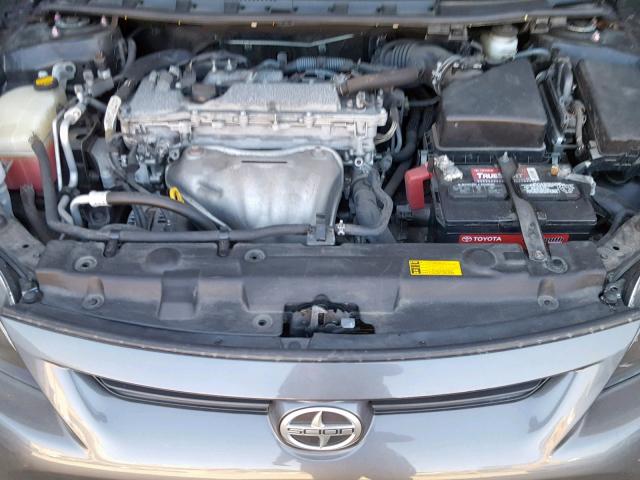 JTKJF5C70D3051794 - 2013 TOYOTA SCION TC ნაცრისფერი ფოტო 7