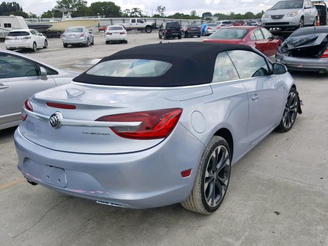 W04WT3N5XGG153777 - 2016 BUICK CASCADA PR BLUE photo 4