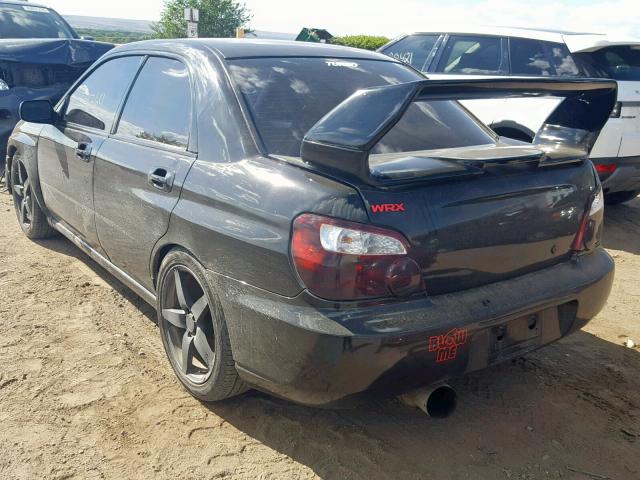 JF1GD29605G524016 - 2005 SUBARU IMPREZA WR BLACK photo 3