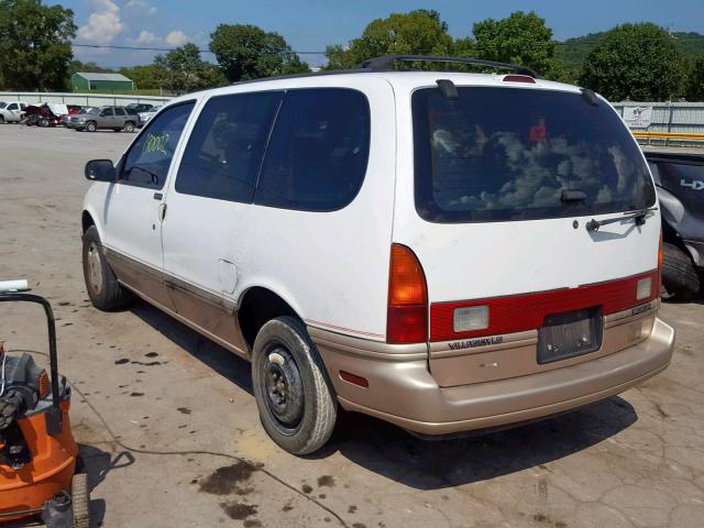 4M2DV11W8PDJ63293 - 1993 MERCURY VILLAGER WHITE photo 3