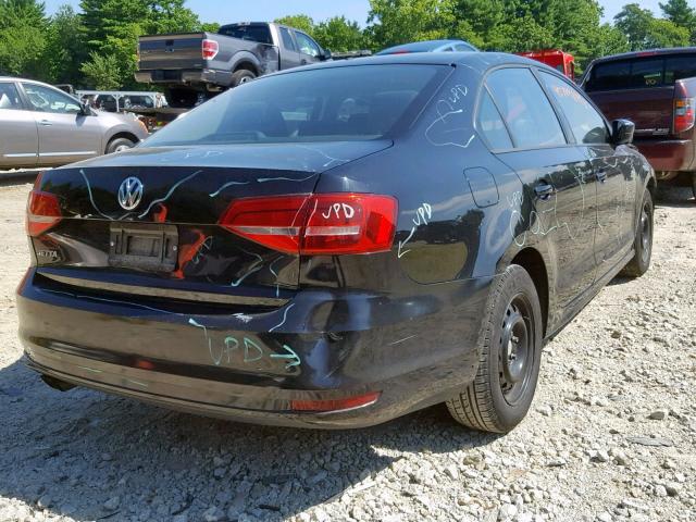 3VW2K7AJ2FM271793 - 2015 VOLKSWAGEN JETTA BASE 黑色 照片 4