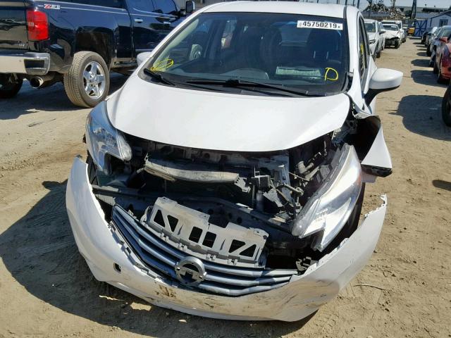 3N1CE2CP0FL401727 - 2015 NISSAN VERSA NOTE WHITE photo 9