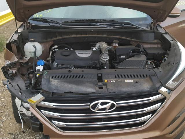 KM8J33A27HU359469 - 2017 HYUNDAI TUCSON LIM BROWN photo 7