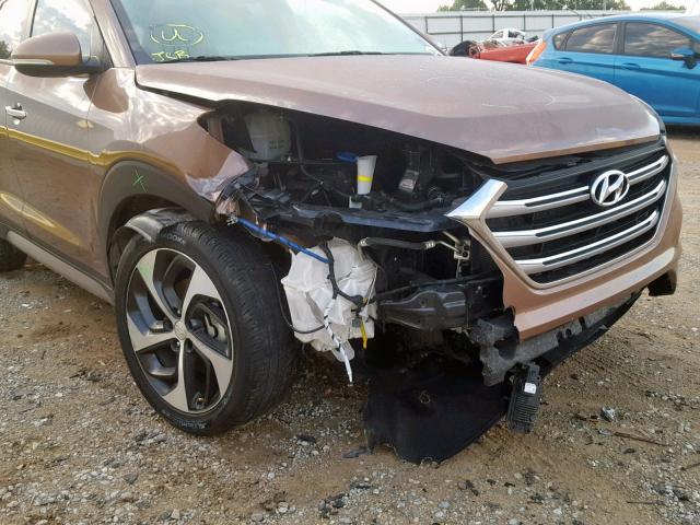 KM8J33A27HU359469 - 2017 HYUNDAI TUCSON LIM BROWN photo 9