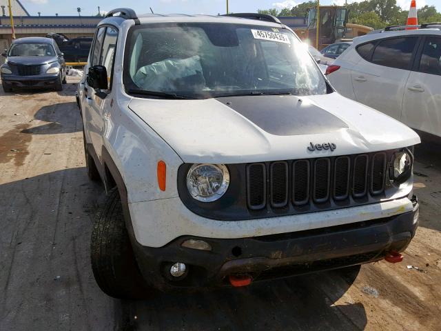 ZACCJBCT0FPB52960 - 2015 JEEP RENEGADE T WHITE photo 1