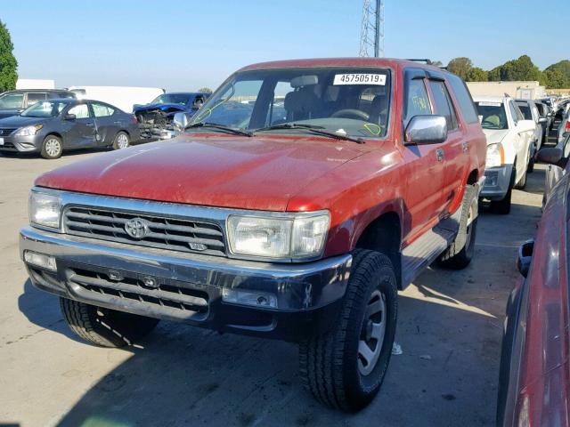 JT3VN39W1N8042836 - 1992 TOYOTA 4RUNNER VN RED photo 2