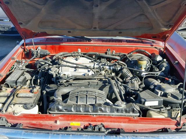 JT3VN39W1N8042836 - 1992 TOYOTA 4RUNNER VN RED photo 7