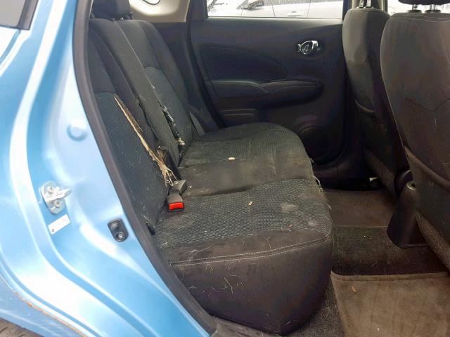 3N1CE2CP1FL389586 - 2015 NISSAN VERSA NOTE BLUE photo 6