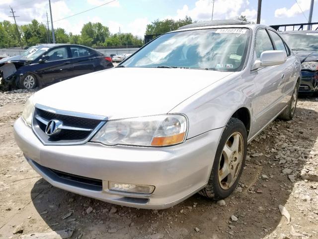 19UUA56673A091338 - 2003 ACURA 3.2TL SILVER photo 2