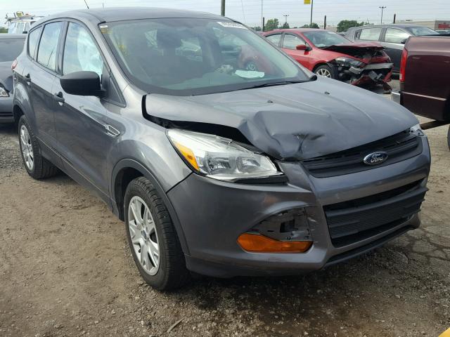 1FMCU0F71DUC33501 - 2013 FORD ESCAPE S GRAY photo 1