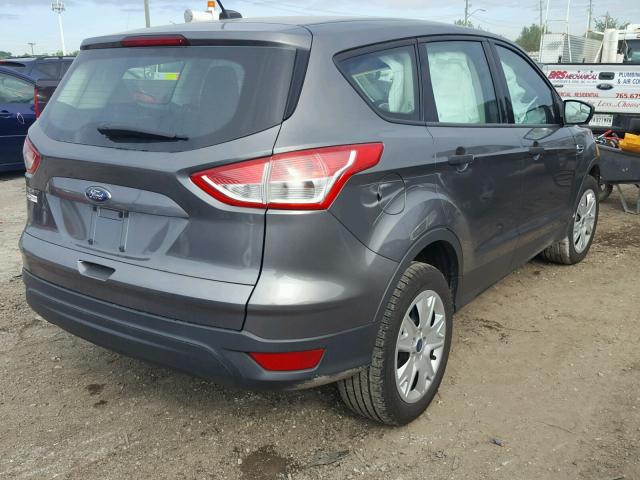 1FMCU0F71DUC33501 - 2013 FORD ESCAPE S GRAY photo 4