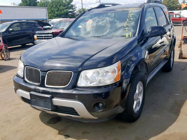 2CKDL73F366159976 - 2006 PONTIAC TORRENT BLACK photo 2