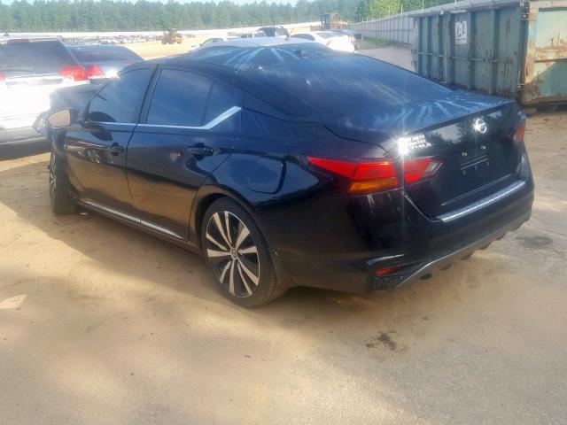 1N4BL4CV1KC205901 - 2019 NISSAN ALTIMA SR BLACK photo 3