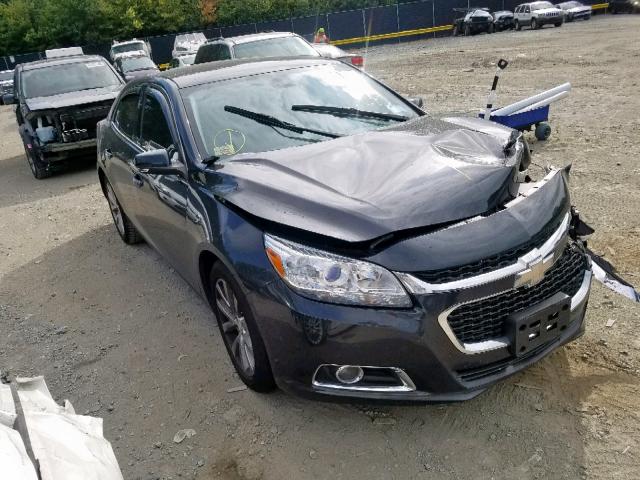 1G11H5SL3EF145466 - 2014 CHEVROLET MALIBU LTZ ნაცრისფერი ფოტო 1