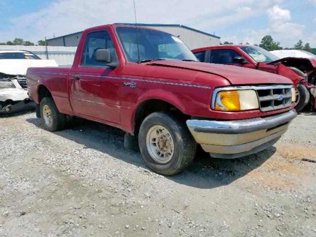 1FTCR10X1RUE15128 - 1994 FORD RANGER BURGUNDY photo 1