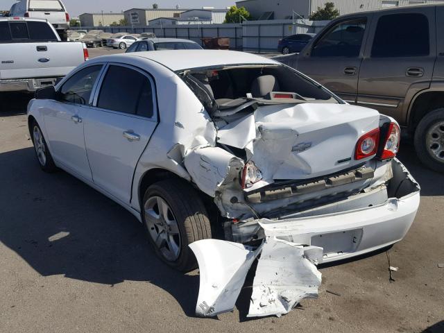 1G1ZA5EU2BF241564 - 2011 CHEVROLET MALIBU LS 白色 照片 3
