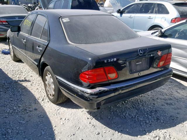 WDBJF65F3WA611953 - 1998 MERCEDES-BENZ E 320 BLACK photo 3