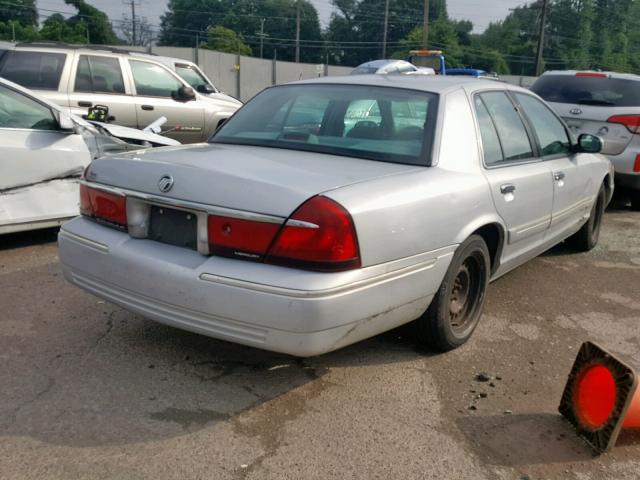 2MEFM74W4XX726749 - 1999 MERCURY GRAND MARQ SILVER photo 4