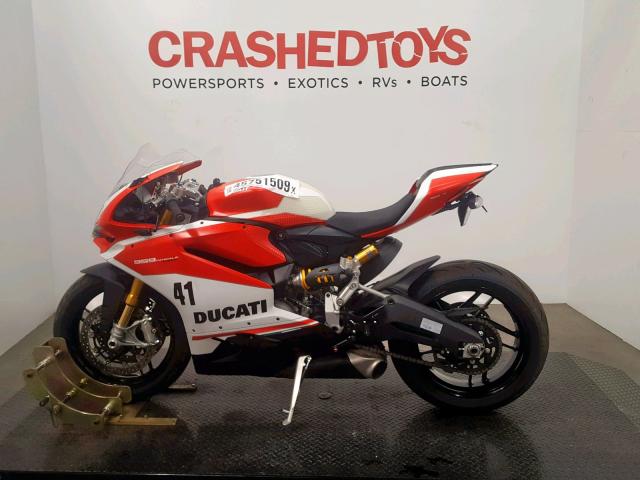 ZDM14B1W0JB007564 - 2018 DUCATI SUPERBIKE RED photo 3