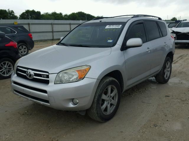 JTMZK31V376004581 - 2007 TOYOTA RAV4 LIMIT SILVER photo 2