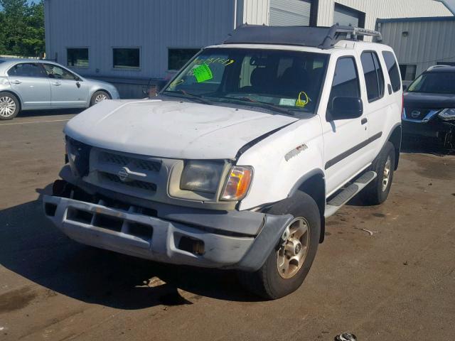 5N1ED28Y3YC563081 - 2000 NISSAN XTERRA WHITE photo 2