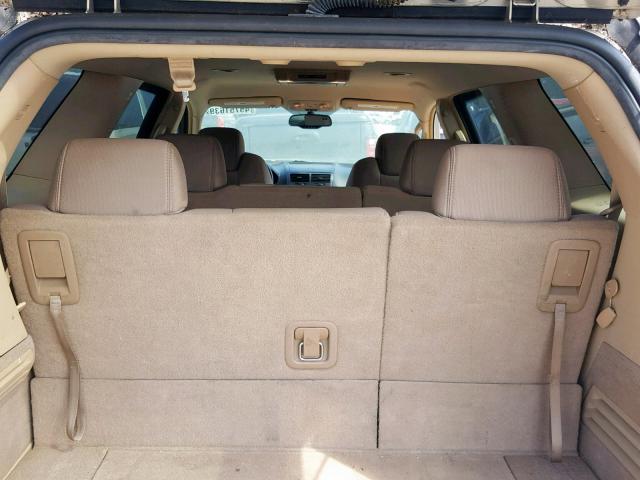 5GZER23718J119454 - 2008 SATURN OUTLOOK XR ბეჟი ფოტო 9